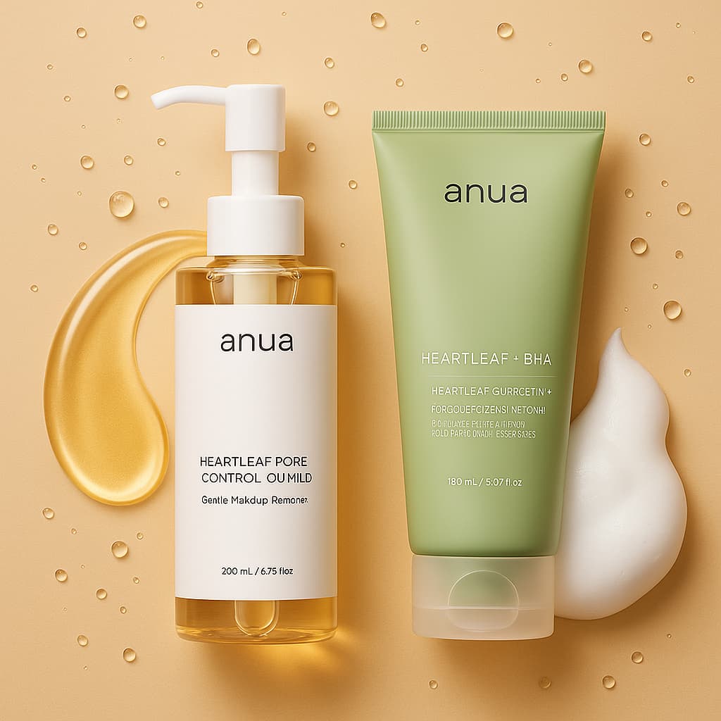 π Set Coreano Anua Glow β 5 Esenciales para el Cuidado Facial
